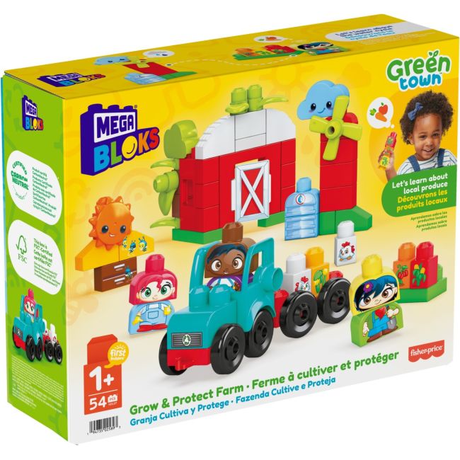 MEGA BLOKS SET CONSTRUCTIE 54 PIESE VIVMTHDL07