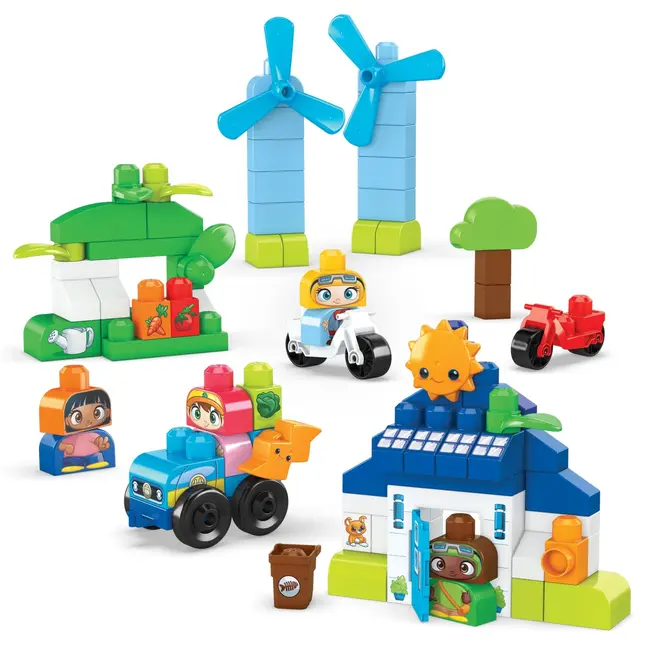 MEGA BLOKS SET CONSTRUCTIE 92 PIESE VIVMTHCG36