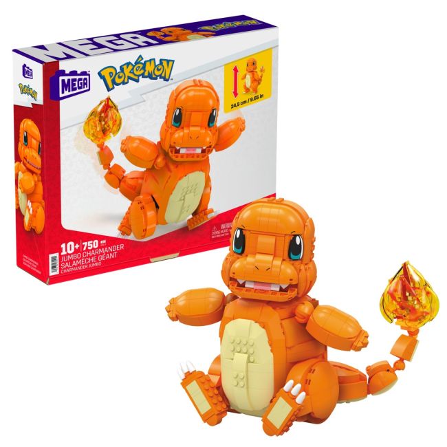 POKEMON MEGA CONSTRUX JUMBO CHARMANDER SALAMECHE VIVMTHHL13