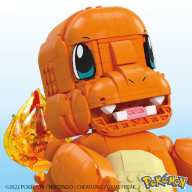 POKEMON MEGA CONSTRUX JUMBO CHARMANDER SALAMECHE VIVMTHHL13