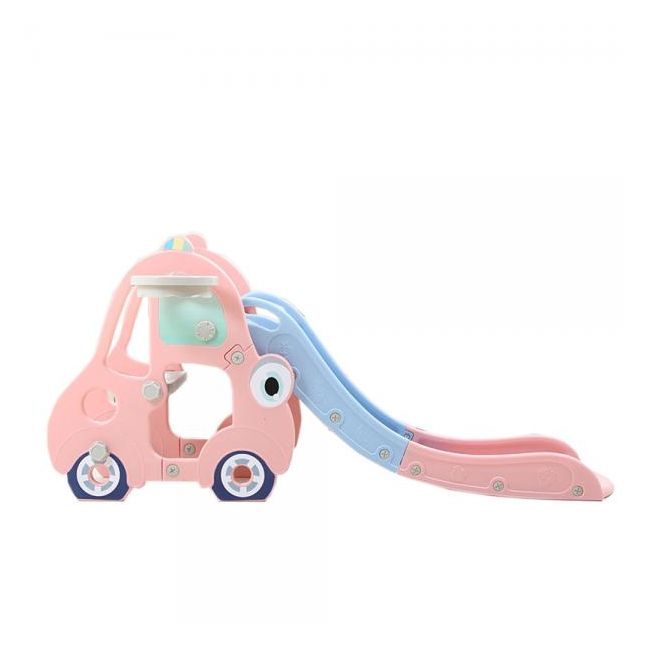 Tobogan MyKids masina cu cos de baschet OM002 Roz 00086332