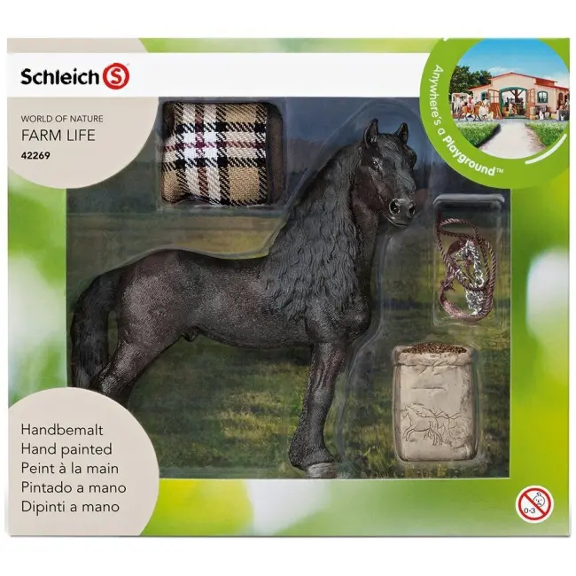 Set Ingrijire Cai Frisian Schleich-42269