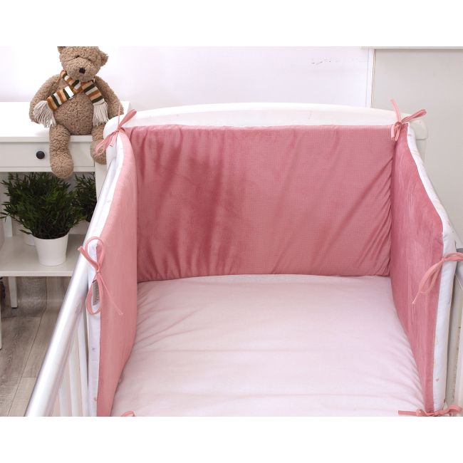 Aparatoare Laterala Patut, 2 Fete, Sweet Velvet Rose, 180 X 35 Cm Pjb84543