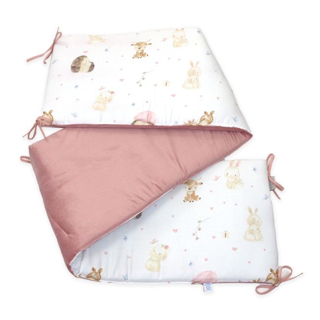 Aparatoare Laterala Patut, 2 Fete, Sweet Velvet Rose, 180 X 35 Cm Pjb84543