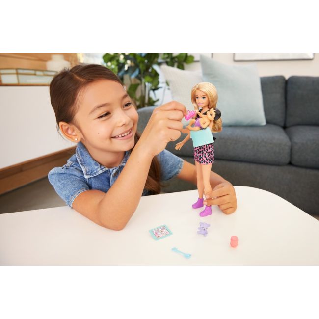 BARBIE PAPUSA SKIPPER FIRST JOBS BABYSITTER PAPUSA BLONDA VIVMTGRP10_GRP13