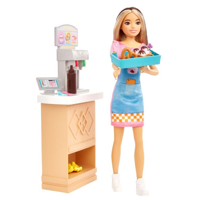 BARBIE PAPUSA SKIPPER FIRST JOBS SNACK BAR VIVMTHKD79
