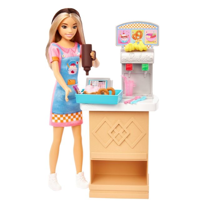 BARBIE PAPUSA SKIPPER FIRST JOBS SNACK BAR VIVMTHKD79