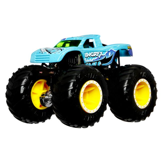 HOT WHEELS MONSTER TRUCK CAMION PODIUM CRASHER CU CULORI SCHIMBATOARE SCARA 1:64 VIVMTHGX06_HGX08