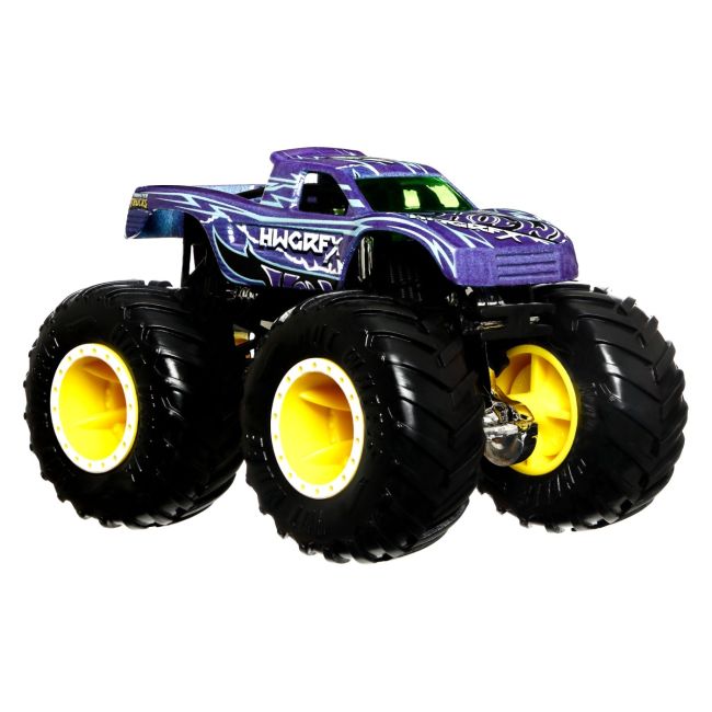 HOT WHEELS MONSTER TRUCK CAMION PODIUM CRASHER CU CULORI SCHIMBATOARE SCARA 1:64 VIVMTHGX06_HGX08