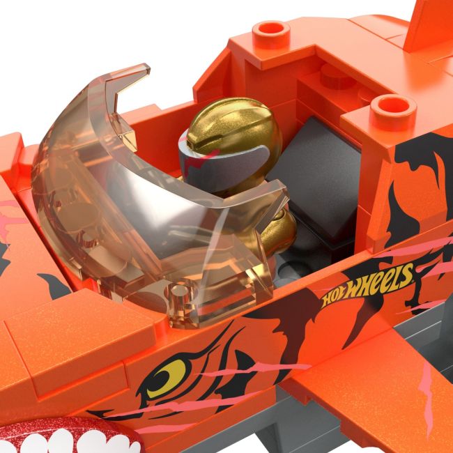 HOT WHEELS MONSTER TRUCK MEGA SET CONSTRUCTIE CURSA TIGER SHARK CHOMP VIVMTHKF88