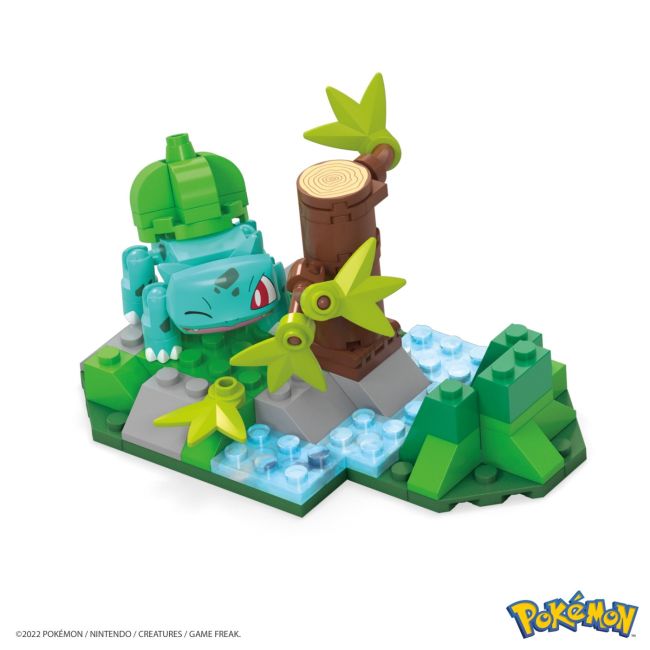 POKEMON MEGA SET DE CONSTRUCTIE PADUREA LUI BULBASAURUS VIVMTHDL75_HDL77