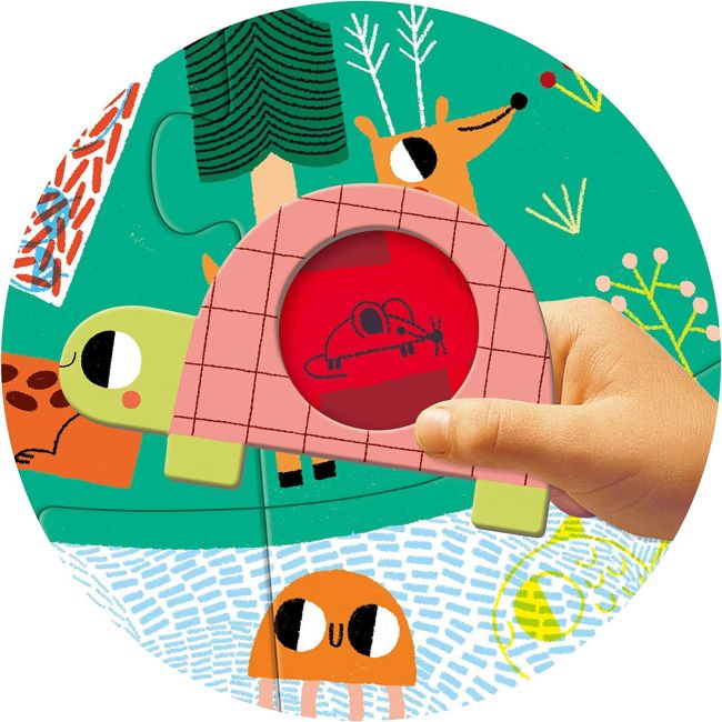 Puzzle - descopera imagini ascunse (25 piese)