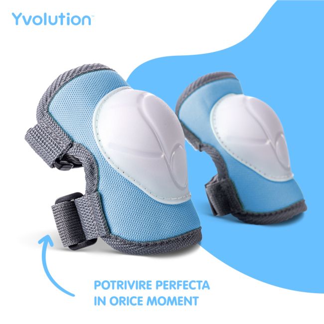 Set 6 protectii sport Yvolution 3-5 ani Blue ERFYV-YA23B0