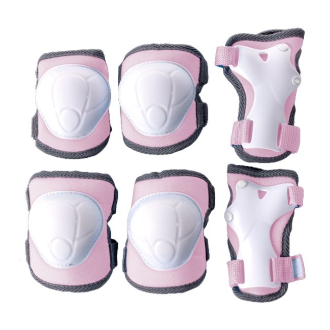 Set 6 protectii sport Yvolution 3-5 ani Pink ERFYV-YA23P0