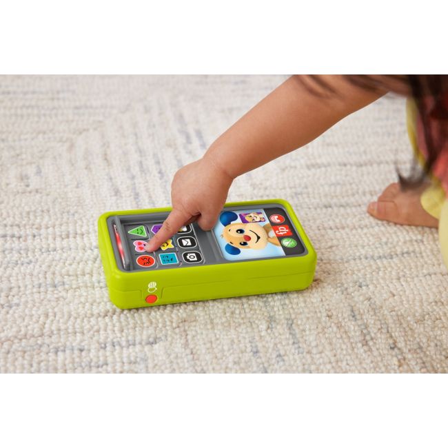 FISHER PRICE LAUGH&LEARN 2IN1 SMARTPHONE IN LIMBA ROMANA VIVMTHNL49