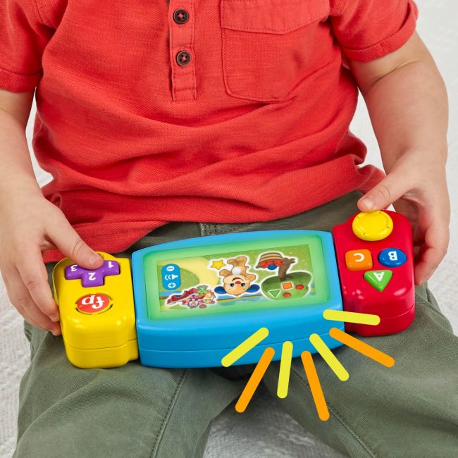 FISHER PRICE LAUGH&LEARN CONSOLA BEBE IN LIMBA ROMANA VIVMTHNL56