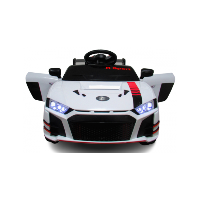 Masinuta electrica cu telecomanda si functie de balansare cabrio a1 r-sport - alb (varsta 1-4 ani) edeedia1alb
