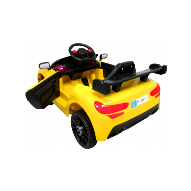 Masinuta electrica cu telecomanda si functie de balansare cabrio a1 r-sport - galben (varsta 1-4 ani) edeedia1galben