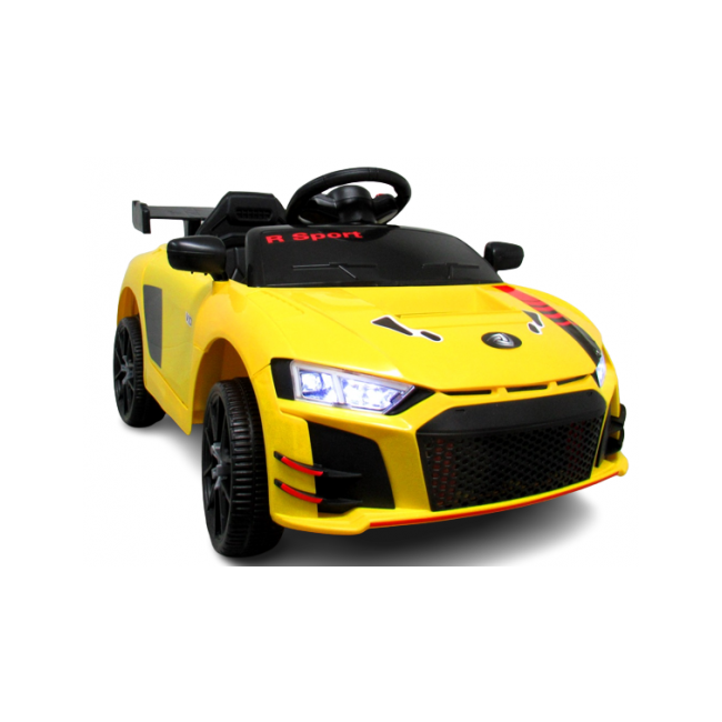 Masinuta electrica cu telecomanda si functie de balansare cabrio a1 r-sport - galben (varsta 1-4 ani) edeedia1galben