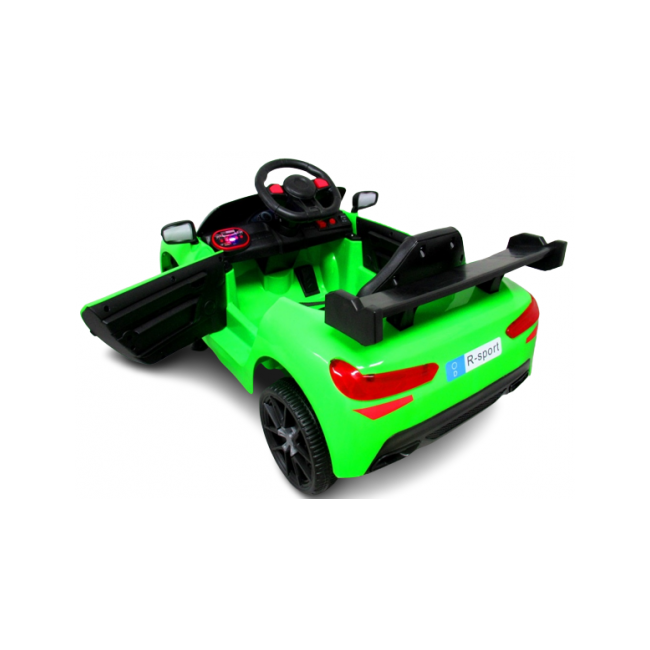 Masinuta electrica cu telecomanda si functie de balansare cabrio a1 r-sport - verde (varsta 1-4 ani) edeedia1verde