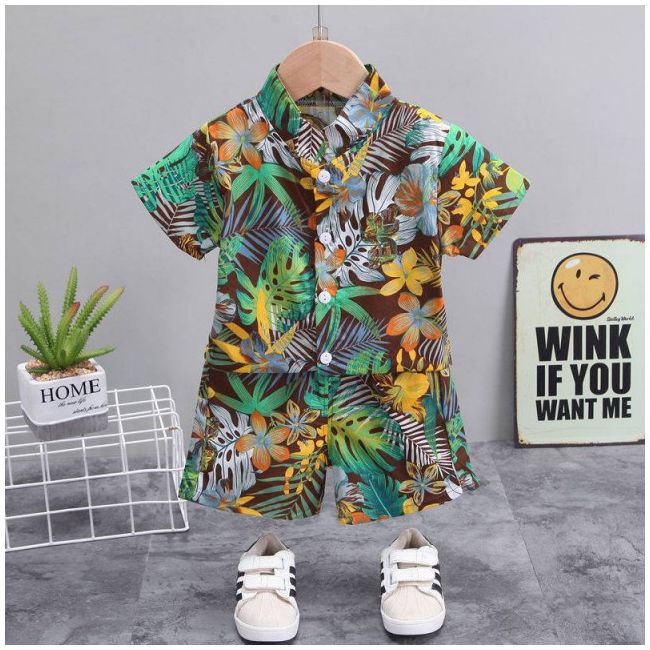 Costumas de vara pentru baietei - Jungle MDXGSUC787-DE4