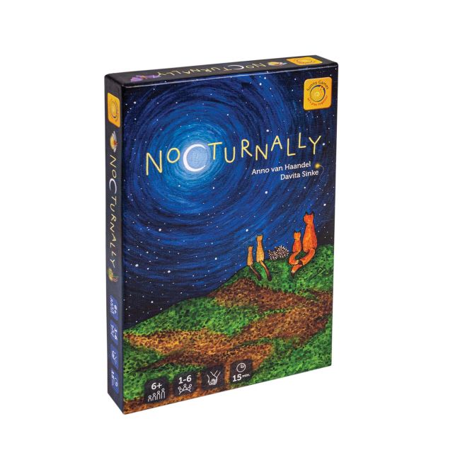 Joc cooperativ de memorie - Animale nocturne (Nocturnally) TSGSUN-033