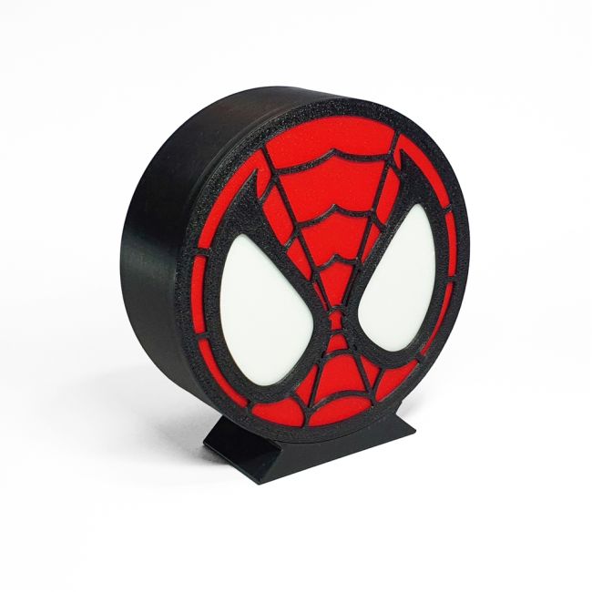 Lampa De Veghe Personalizata Spiderman Pe Baterii 3 X Aaa - Asc-lv-spider
