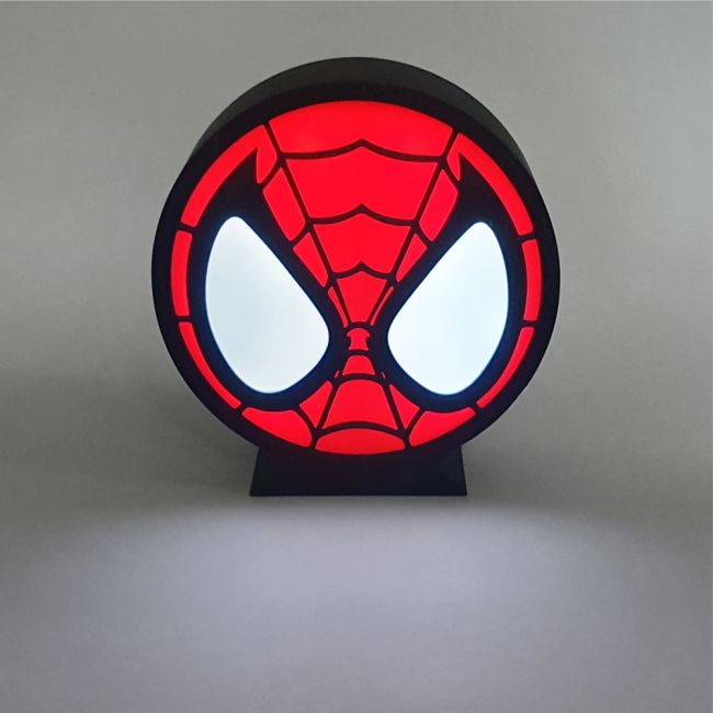 Lampa De Veghe Personalizata Spiderman Pe Baterii 3 X Aaa - Asc-lv-spider
