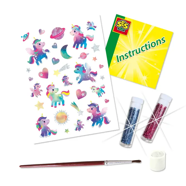 Set creativ copii - Tatuaje Unicorn galaxie TSG14764