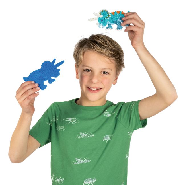 Set placi pentru margelele de calcat Green Beedz - Triceraptos TSG06402