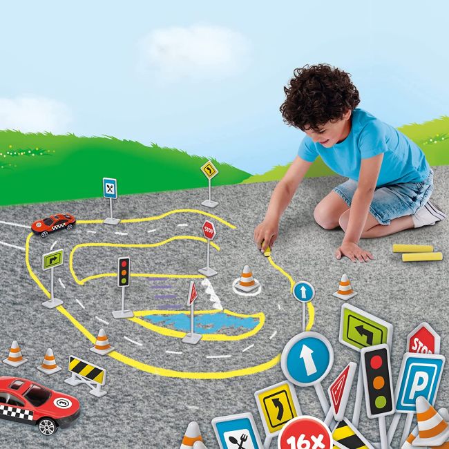 Creta colorata pentru terenul de joaca - Trafic TSG02203