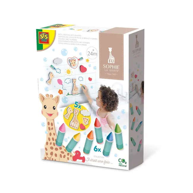Girafa Sophie - Creioane de baie cu forme TSG14498