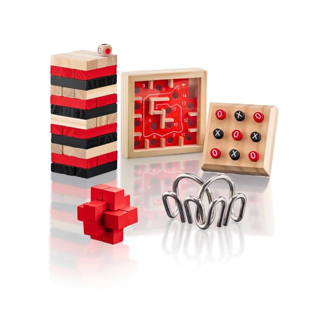 Joc de logica - Set mini jocuri, 5 in 1 TSG92209