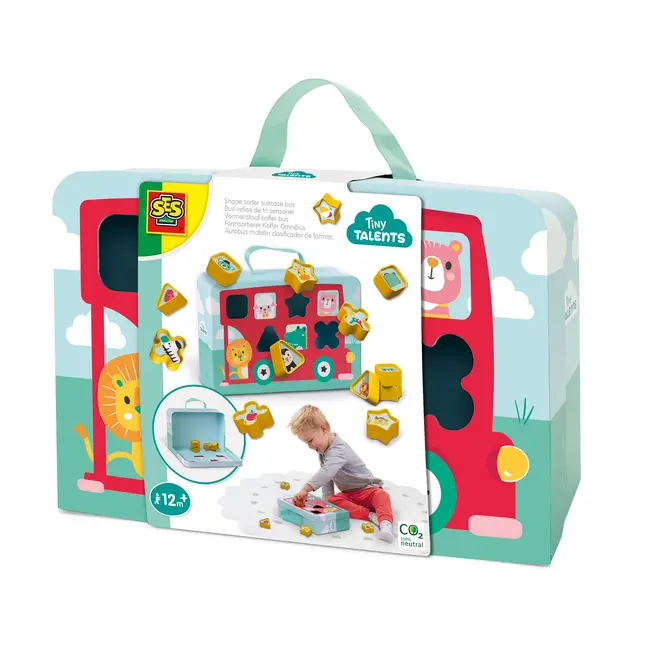 Jucarie - Sortator de forme autobuz valiza TSG13109
