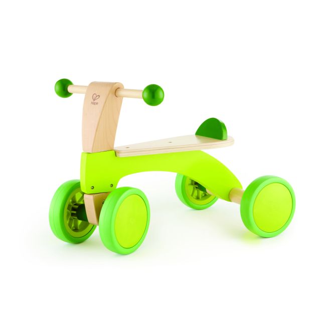 Jucarie din lemn - Bicicleta fara pedale cu 4 roti TSGE0101A