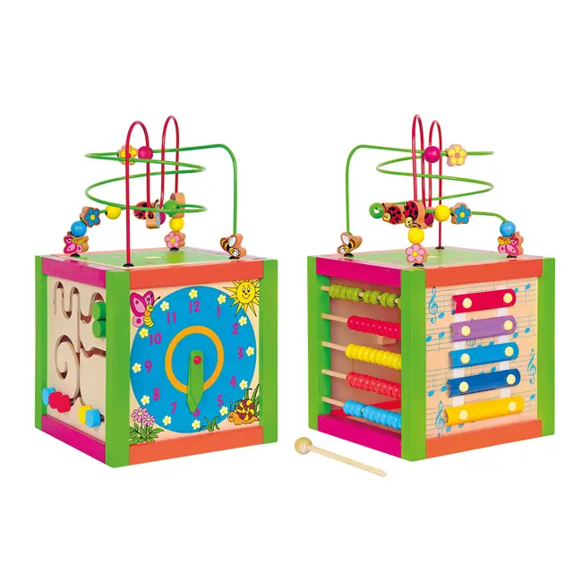 Jucarie din lemn - Centru de activitati multiple TSG90837