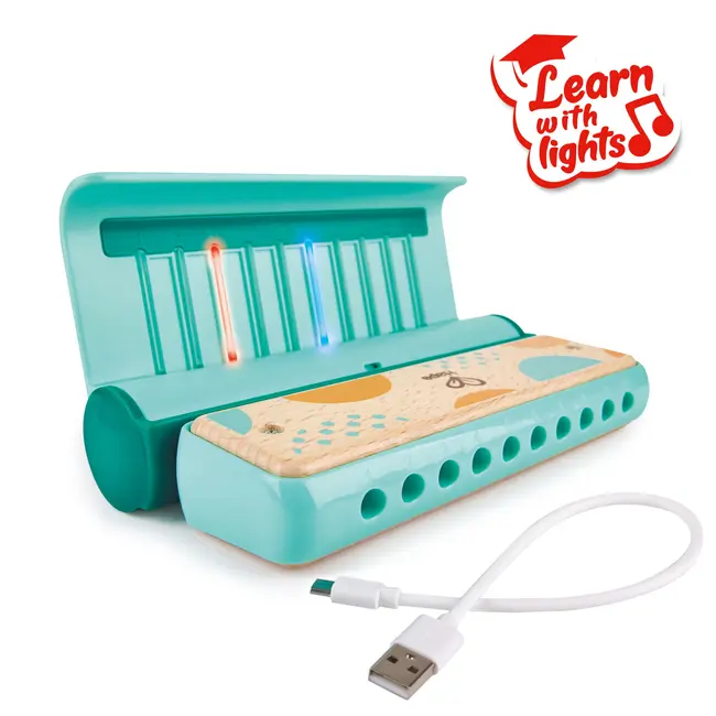 Jucarie din lemn - Instrument Harmonica electrica (muzicuta) TSGE0623A