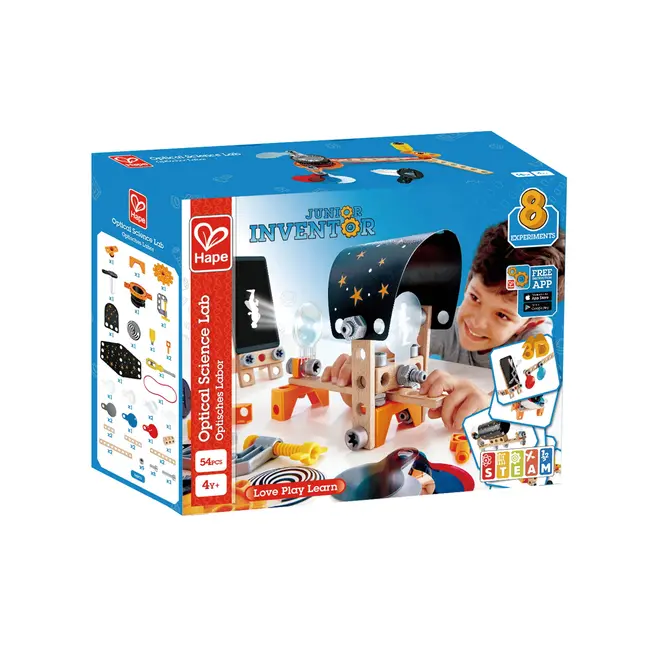 Jucarie din lemn - Laborator de stiinta optica TSGE3034A