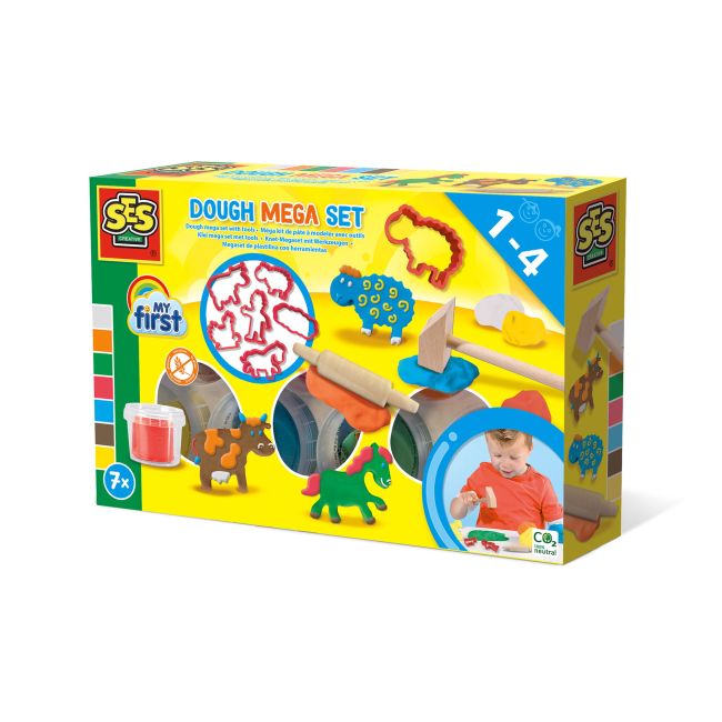 My first - Mega set de plastilina cu unelte TSG14438