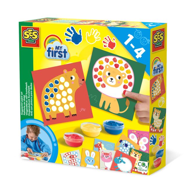 My first - Set acuarele pentru degetele si tablouri TSG14481
