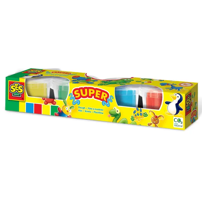 Plastilina - 4 x 90 gr TSG00465