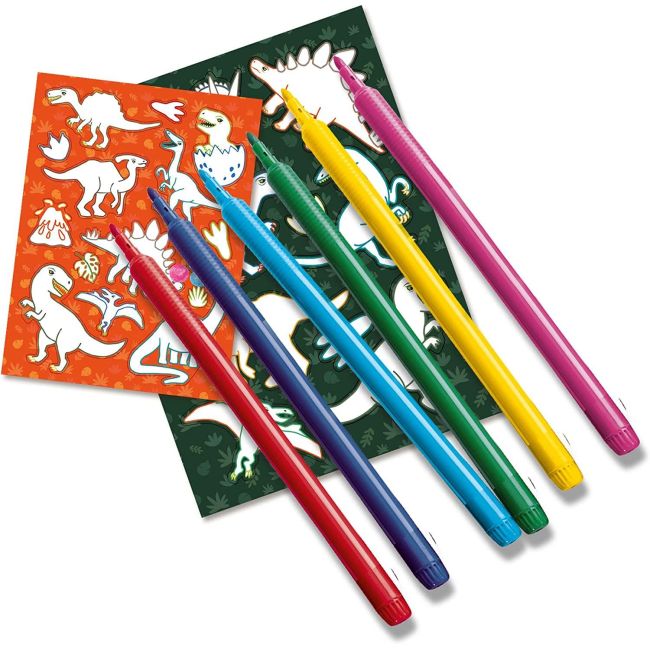 Set creativ - Autocolante dinozauri TSG14282