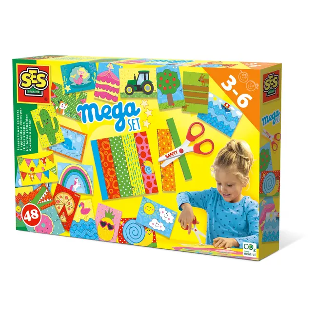 Set creativ - Invat sa folosesc foarfeca set mare TSG14617