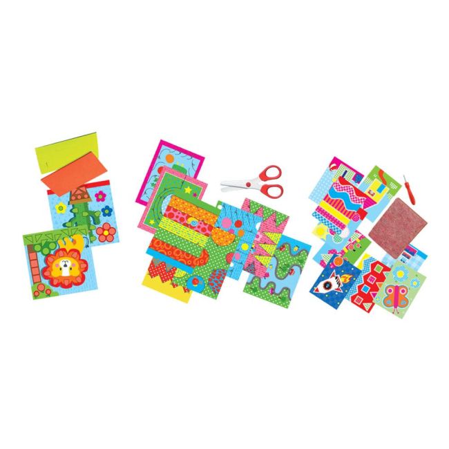 Set creativ - Invat sa tai, sa perforez si sa creez mozaicuri TSG14878