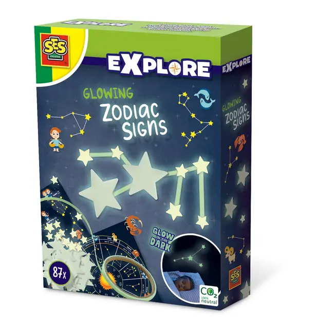Set creativ - Semne zodiacale fotoluminescente TSG25122