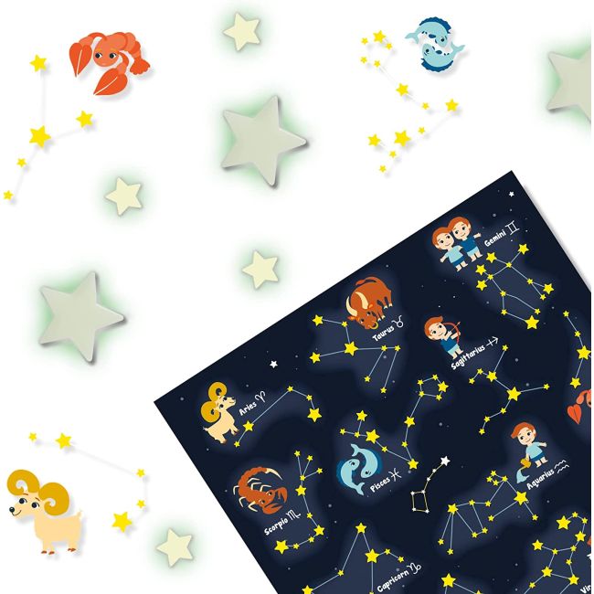 Set creativ - Semne zodiacale fotoluminescente TSG25122