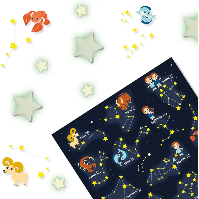 Set creativ - Semne zodiacale fotoluminescente TSG25122