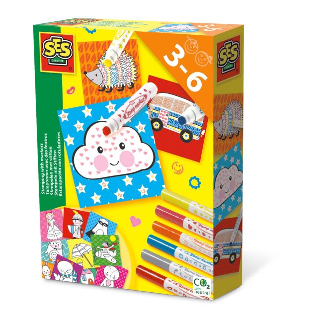 Set creativ - Stampilam cu markere TSG14896