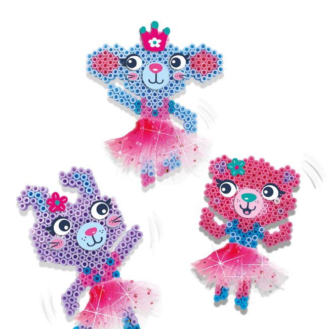 Set creativ Beedz - Margele de calcat Animale balerine TSG06077