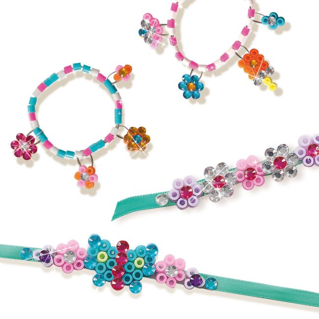Set creativ Beedz - Margele de calcat Bijuterii cu diamant TSG06078